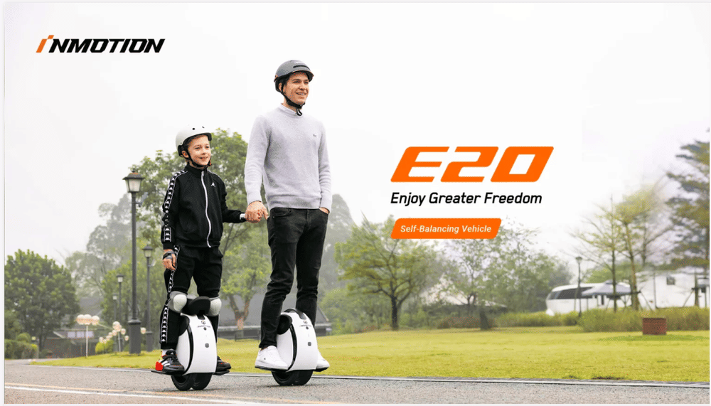 ล้อเดียวไฟฟ้าแบบล้อคู่ INMOTION E20